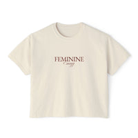 Feminine Energy Women's Boxy Tee