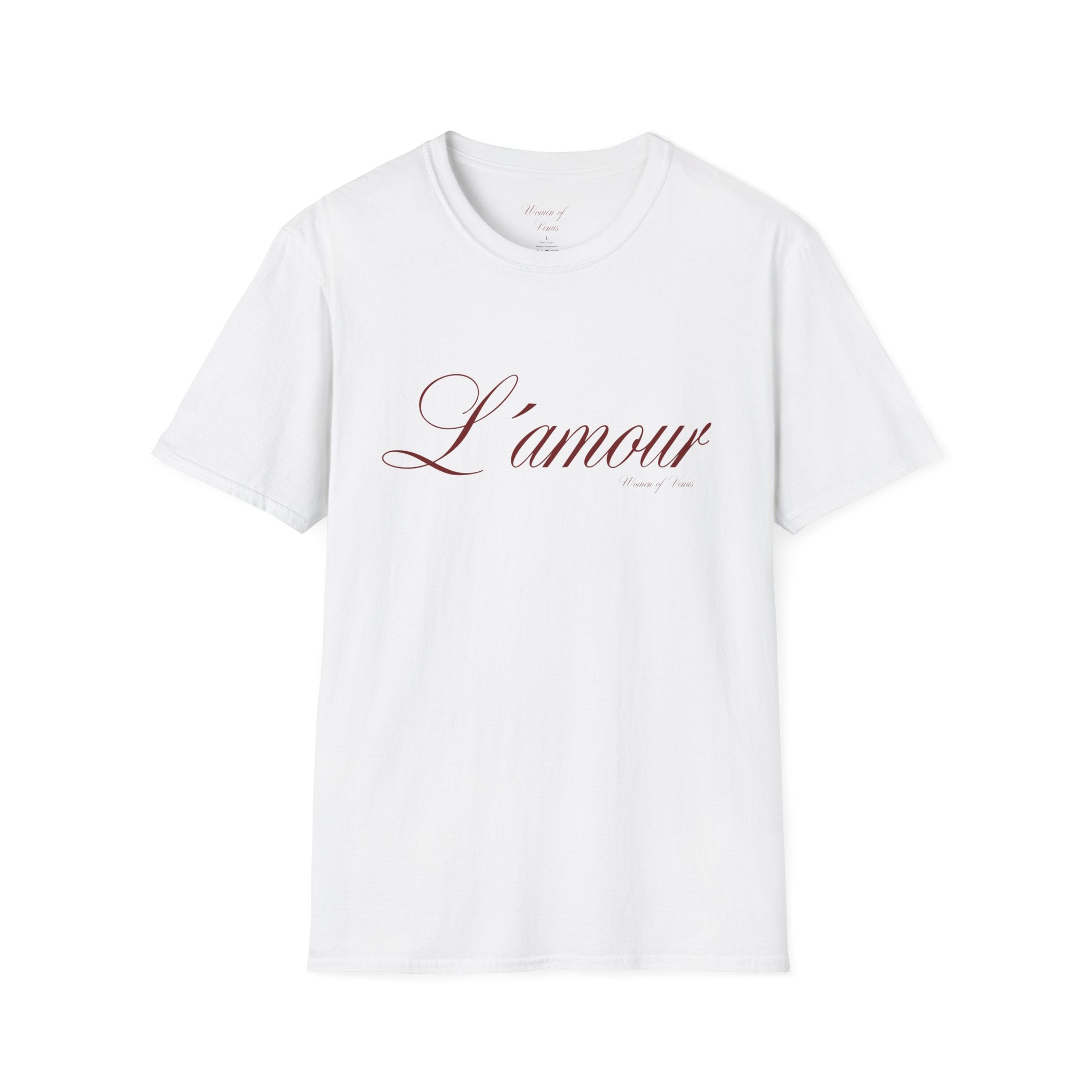 L’amour Tee | French-Inspired Romantic Graphic T-Shirt