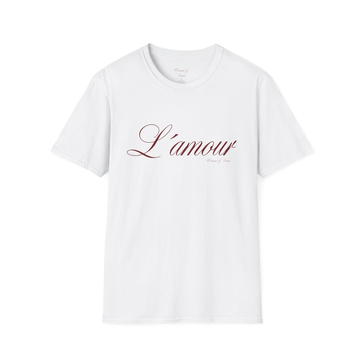 L’amour Tee | French-Inspired Romantic Graphic T-Shirt