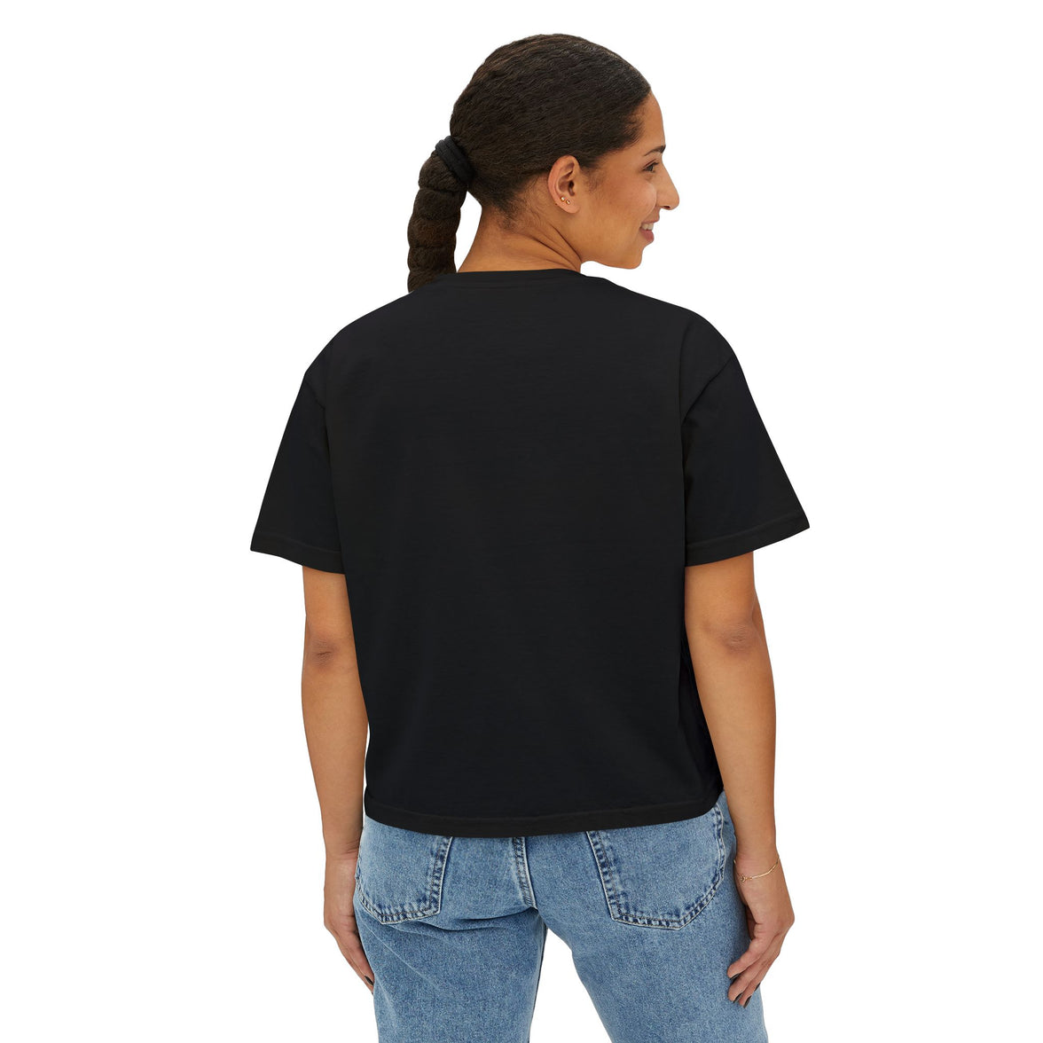 LOVE Cropped Boxy Tee