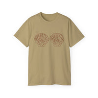 Unisex Cotton Tee - Aphrodite Divine Feminine Shell