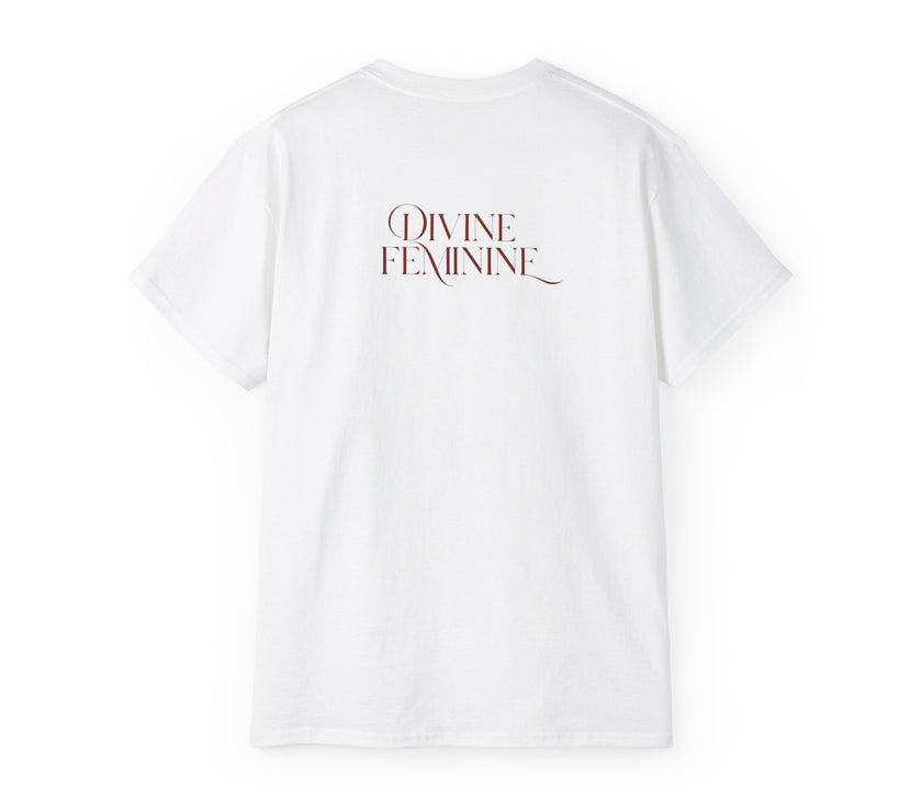Unisex Cotton Tee - Aphrodite Divine Feminine Shell