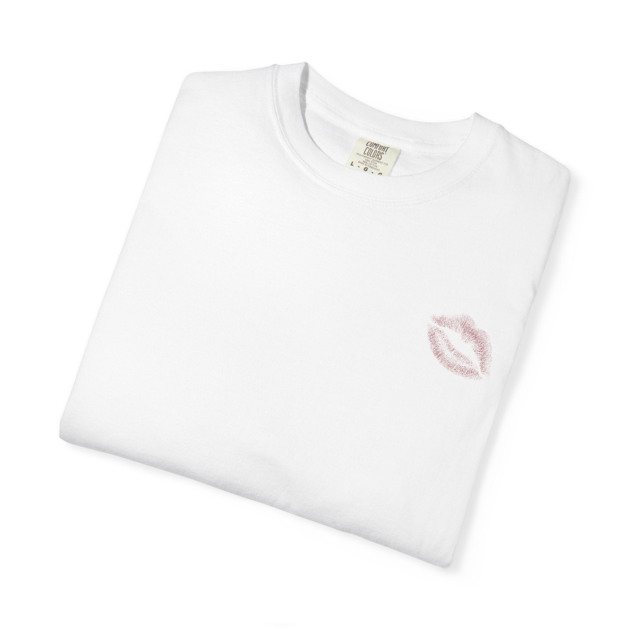 Lipstick Kiss T-Shirt - 100% cotton