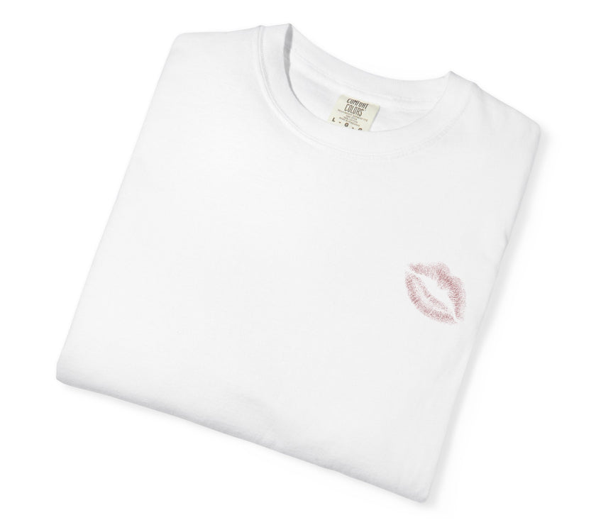 Lipstick Kiss T-Shirt - 100% cotton