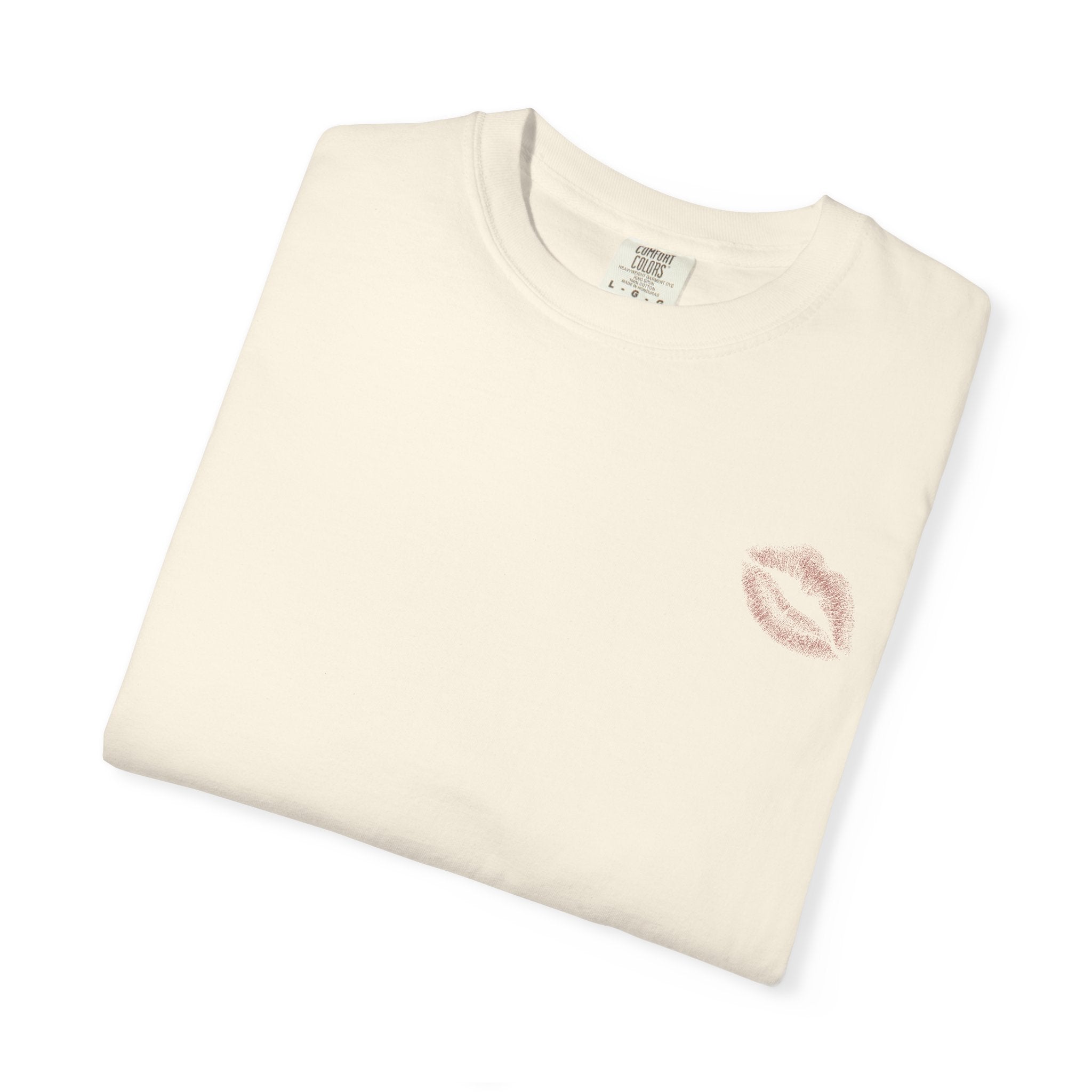 Lipstick Kiss T-Shirt - 100% cotton
