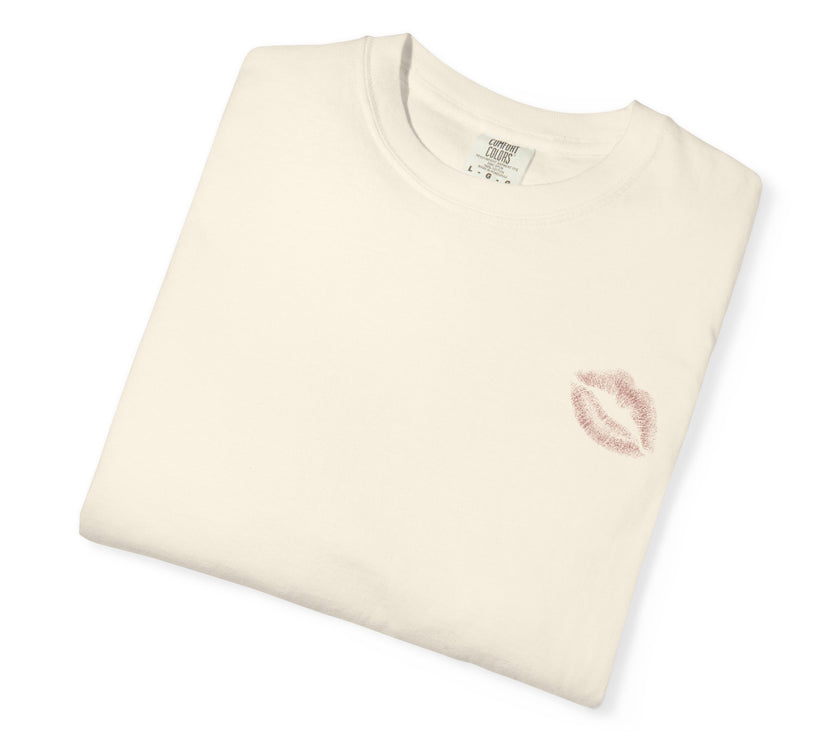 Lipstick Kiss T-Shirt - 100% cotton