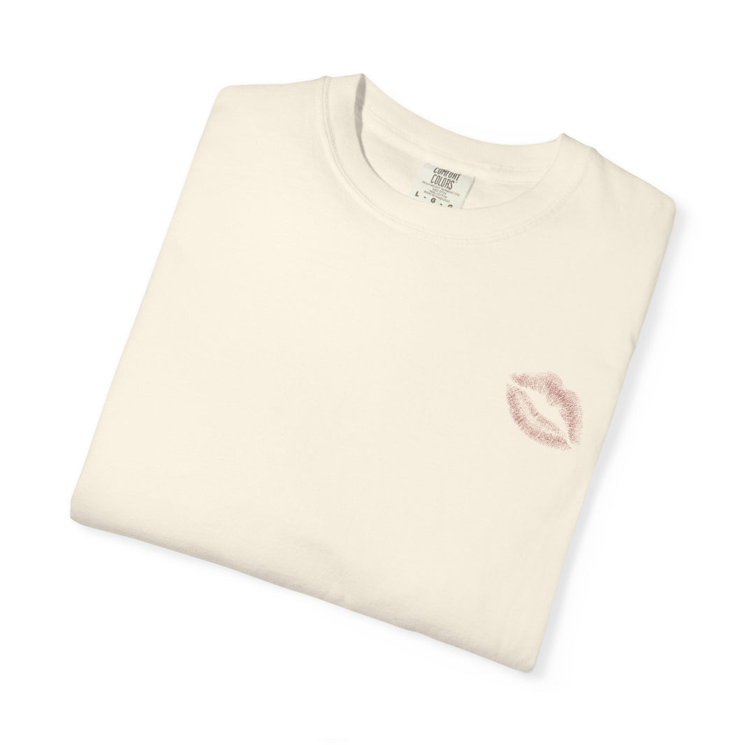 Lipstick Kiss T-Shirt - 100% cotton