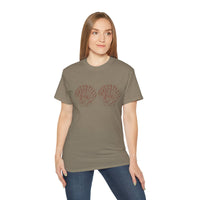 Unisex Cotton Tee - Aphrodite Divine Feminine Shell