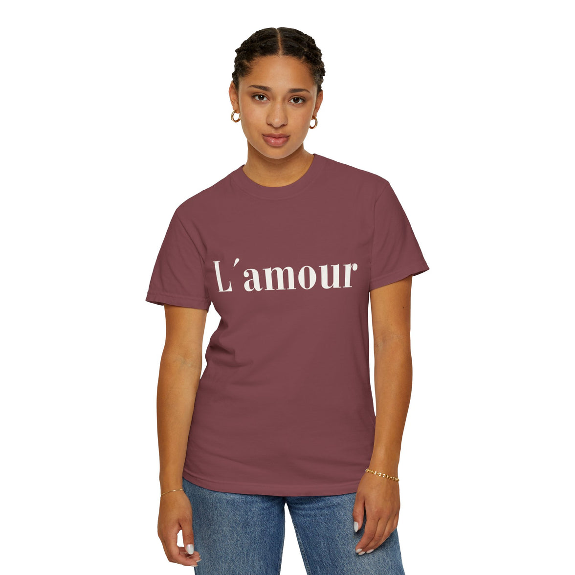 L’amour T-Shirt – French Minimalist  Cotton Tee