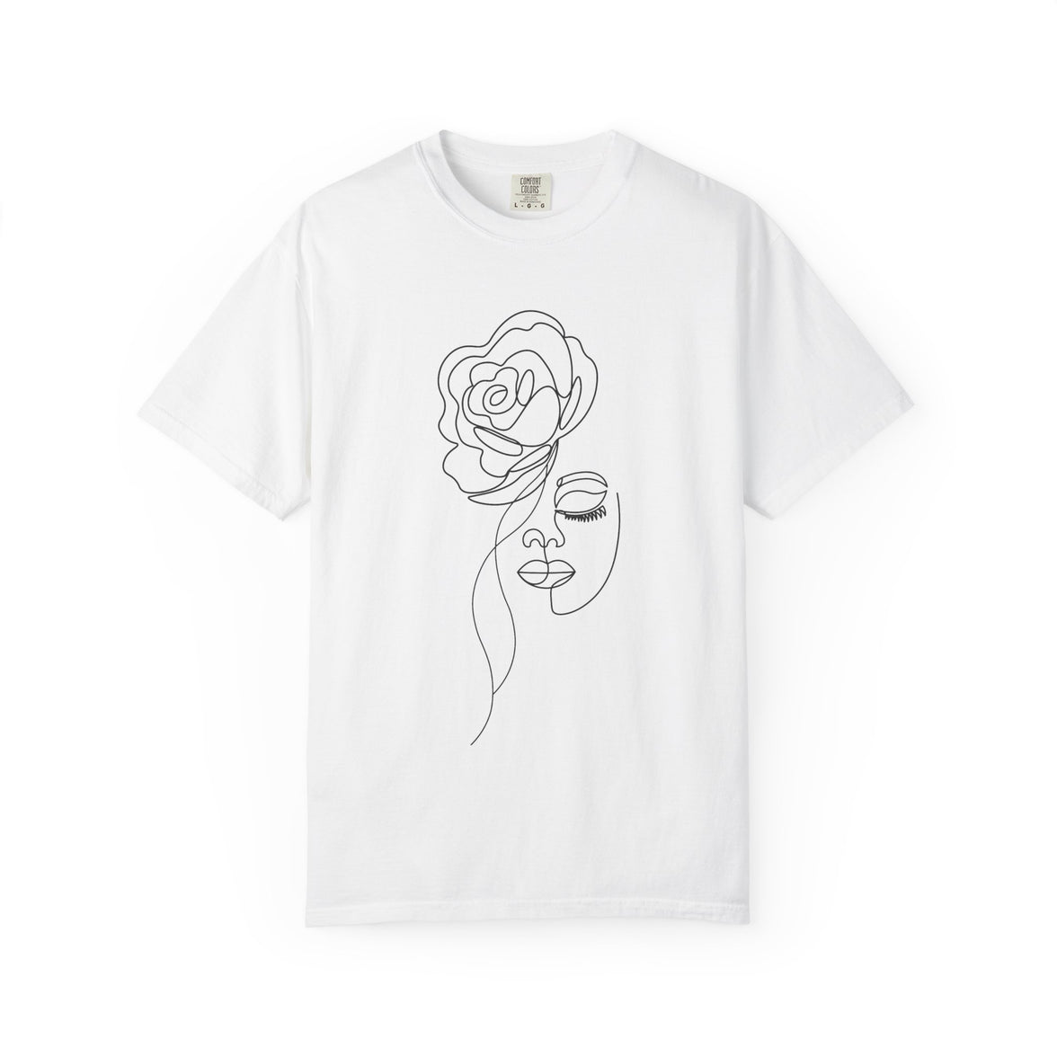 The Queen Tee – Line Art T-Shirt Celebrating the Black Woman