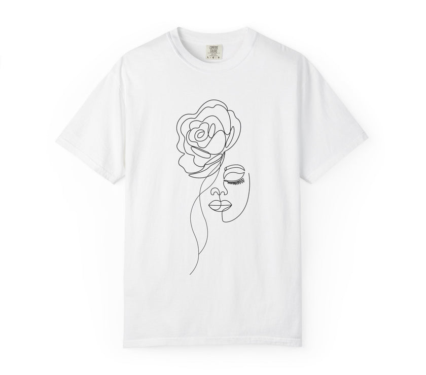 The Queen Tee – Line Art T-Shirt Celebrating the Black Woman