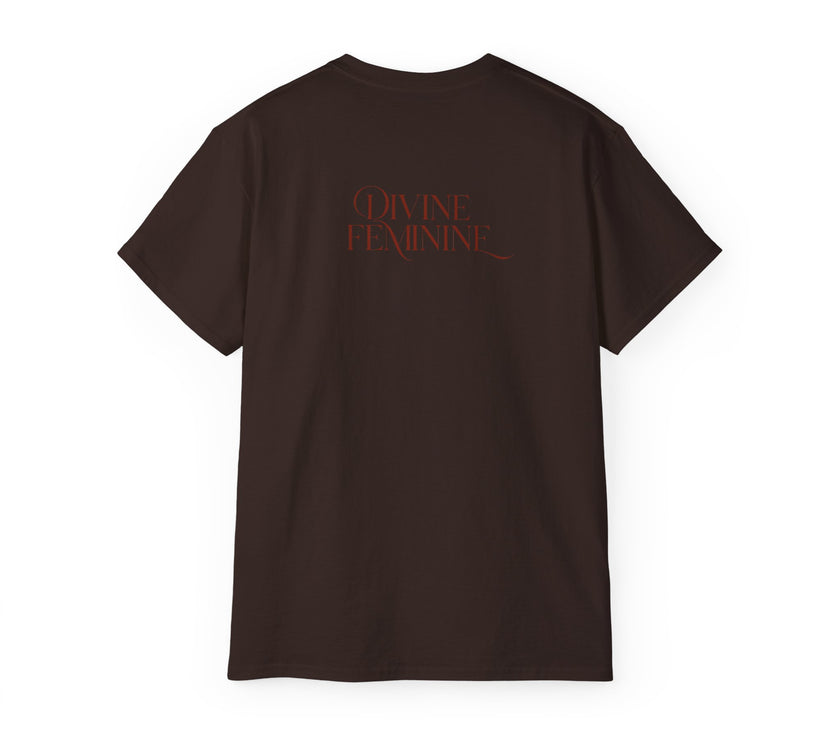 Unisex Cotton Tee - Aphrodite Divine Feminine Shell
