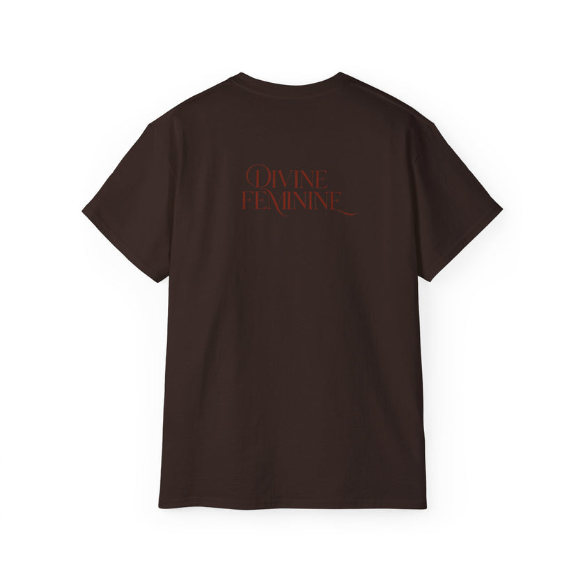 Unisex Cotton Tee - Aphrodite Divine Feminine Shell