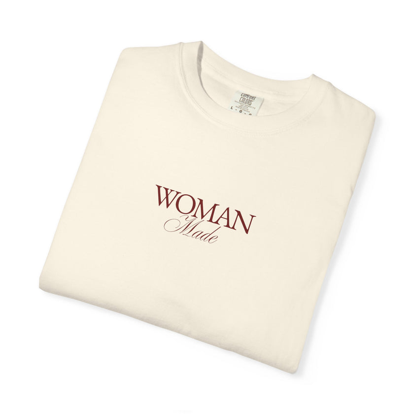 Woman Made Tee – Minimalist Feminist Statement T-Shirt