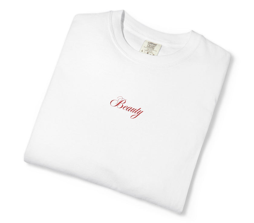 Embroidered Beauty Logo t-shirt
