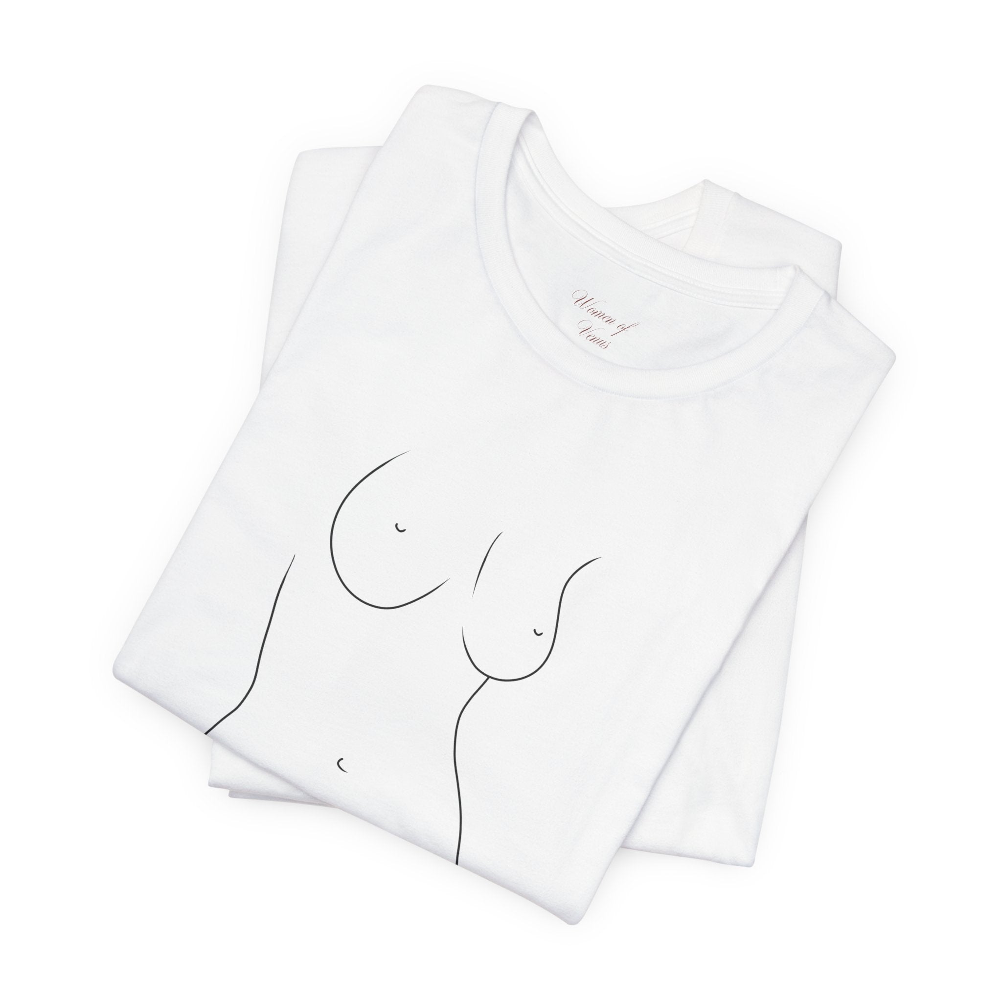 Nude Outline Graphic Tee