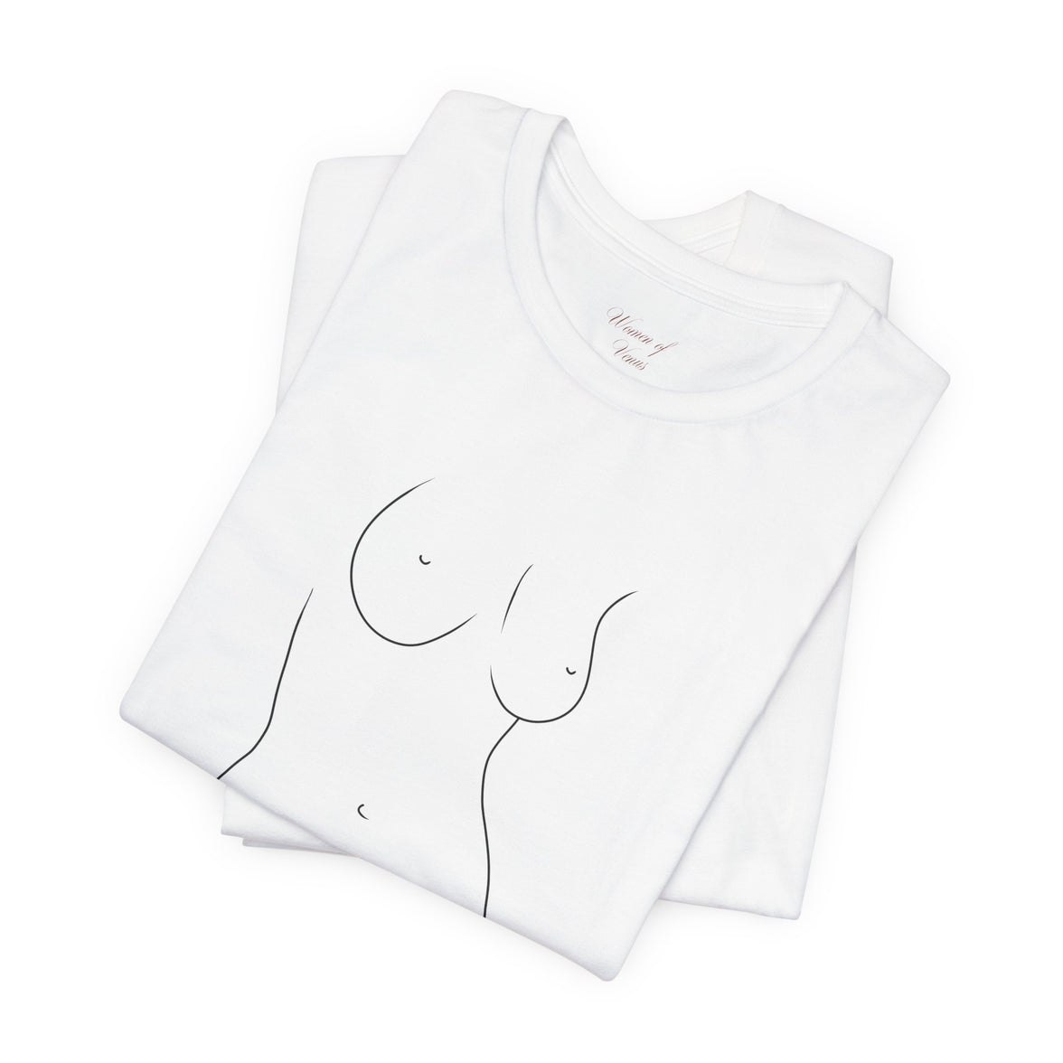 Nude Outline Graphic Tee