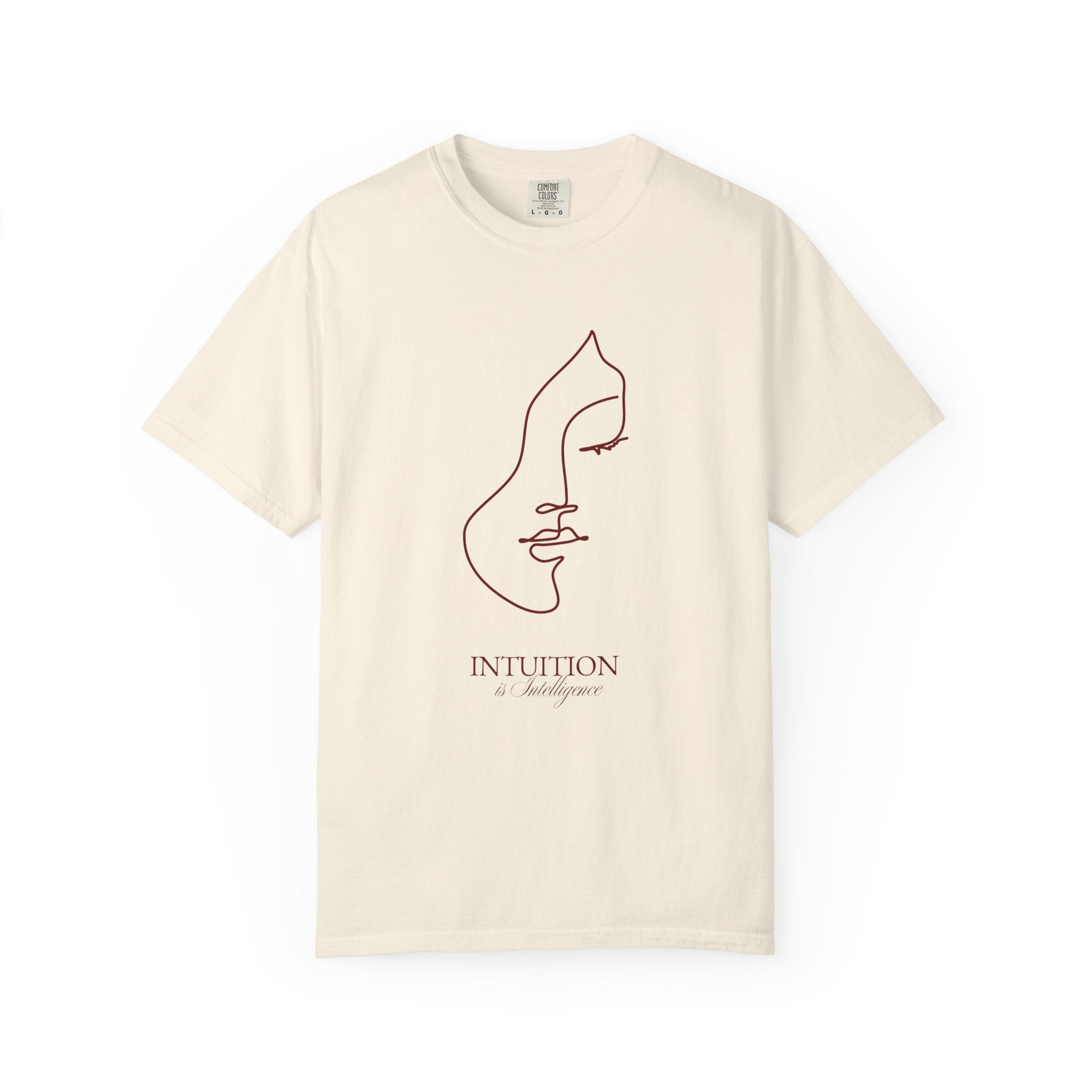 Intuition Is Intelligence T-Shirt – Feminine Empowerment Tee