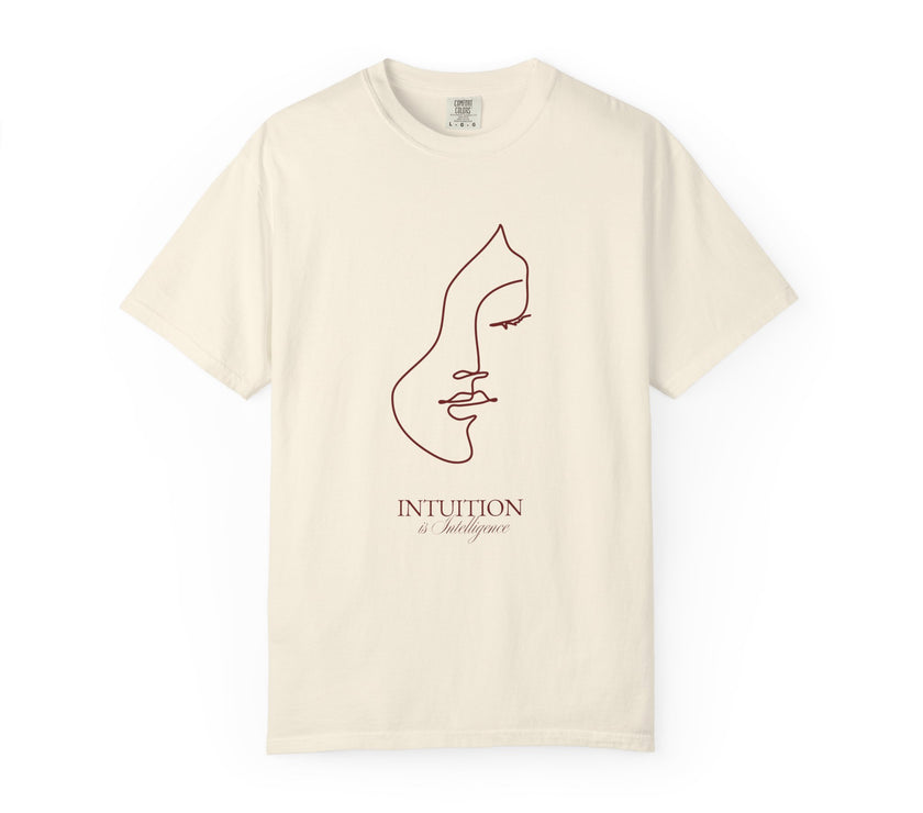 Intuition Is Intelligence T-Shirt – Feminine Empowerment Tee