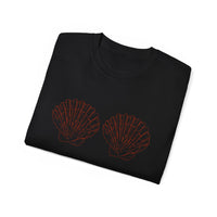Unisex Cotton Tee - Aphrodite Divine Feminine Shell