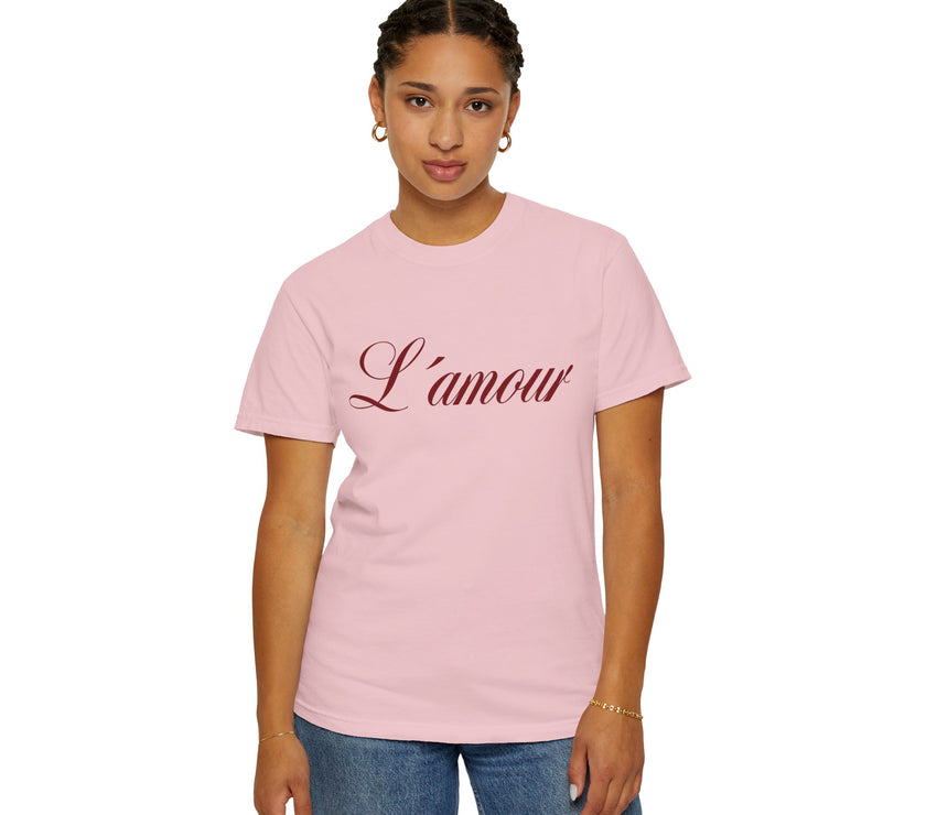 L’Amour T-Shirt  – French Graphic Tee