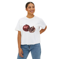 Pomegranate Boxy Tee