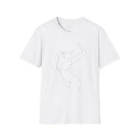The Muse Tee – Unapologetically Feminine Line Art T-Shirt