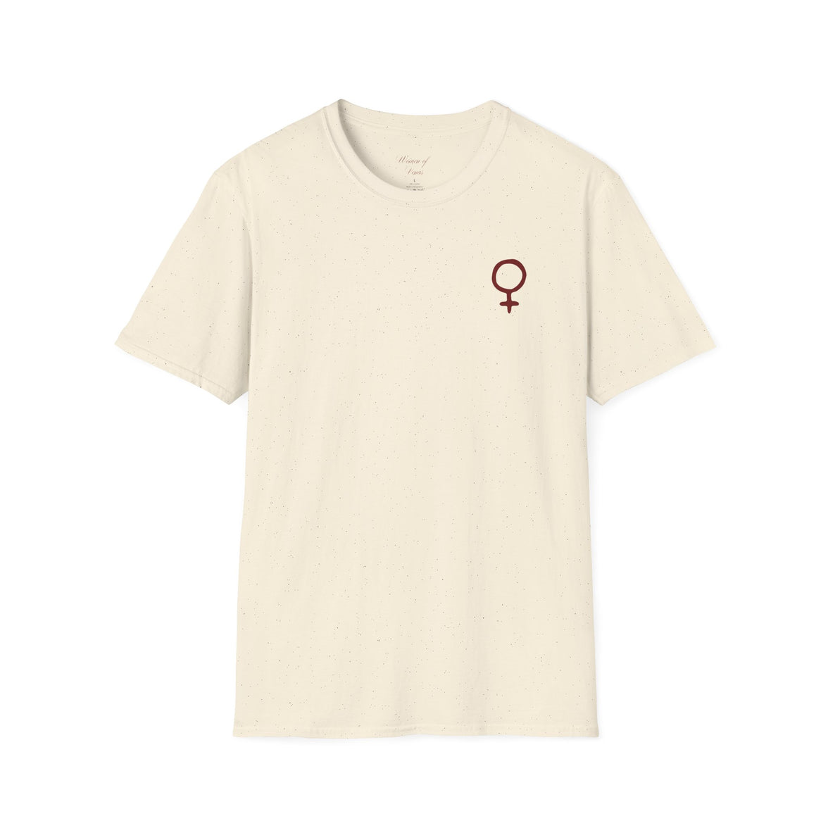 Minimal Female Symbol T-Shirt – Subtle Feminist Empowerment Tee