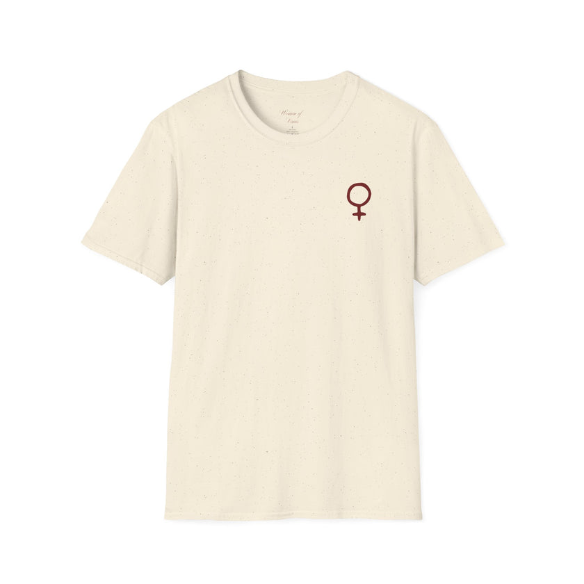 Minimal Female Symbol T-Shirt – Subtle Feminist Empowerment Tee