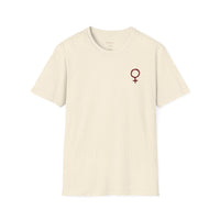 Minimal Female Symbol T-Shirt – Subtle Feminist Empowerment Tee