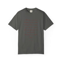 Labour Lyrics Tee | Feminine Poetic T-Shirt Inspired by Paloma Paris