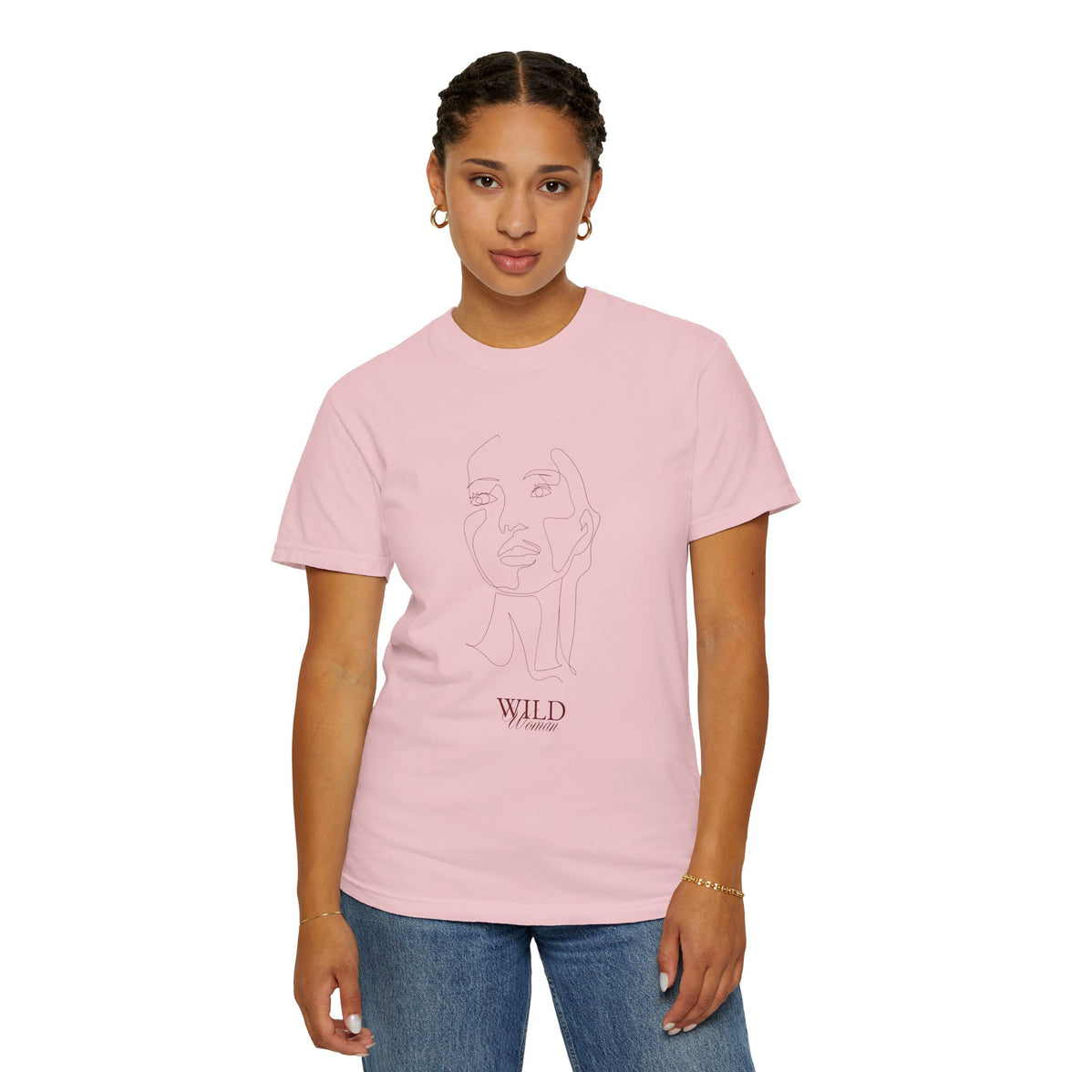 Wild woman Tee - Lineart