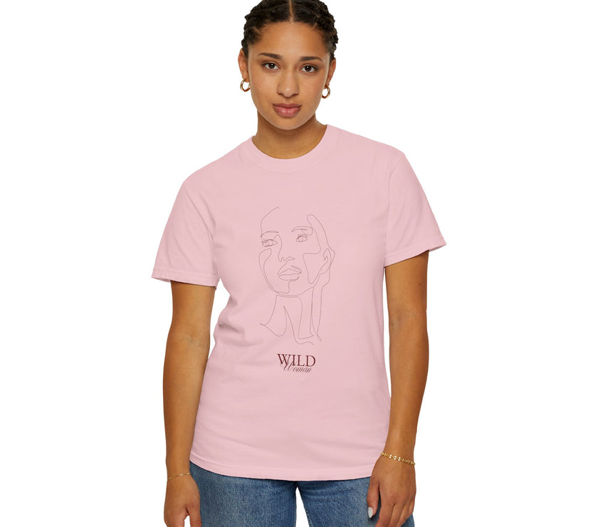 Wild woman Tee - Lineart
