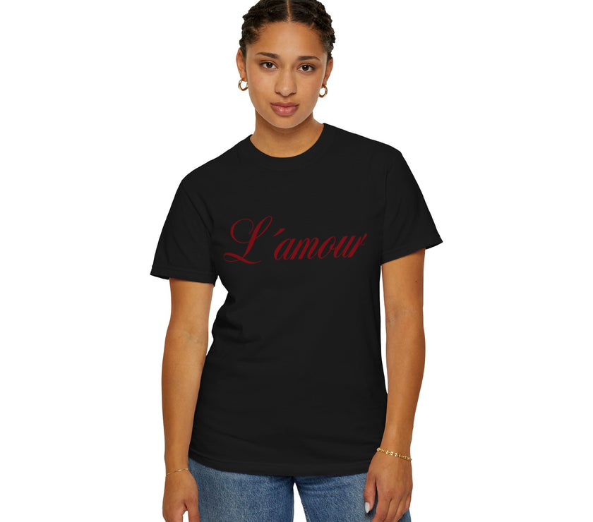 L’Amour T-Shirt  – French Graphic Tee