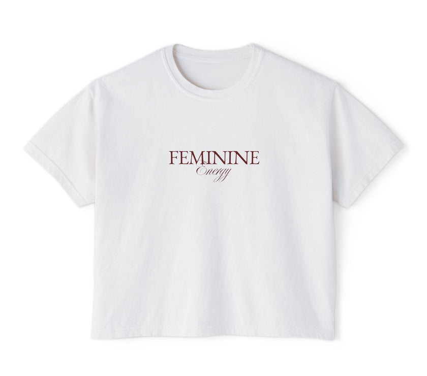 Feminine Energy Women's Boxy Tee