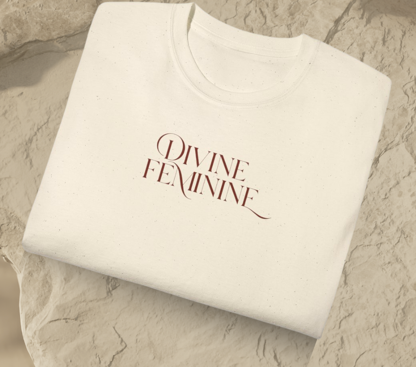 Unisex Ultra Cotton Tee -Divine Feminine Tee