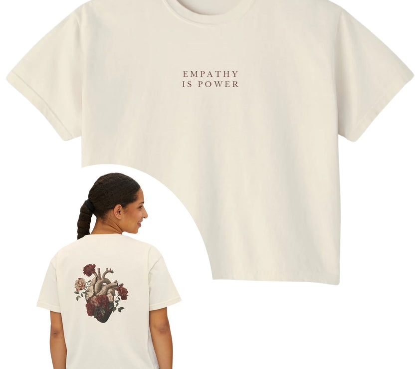 Empathy is Power Boxy Tee