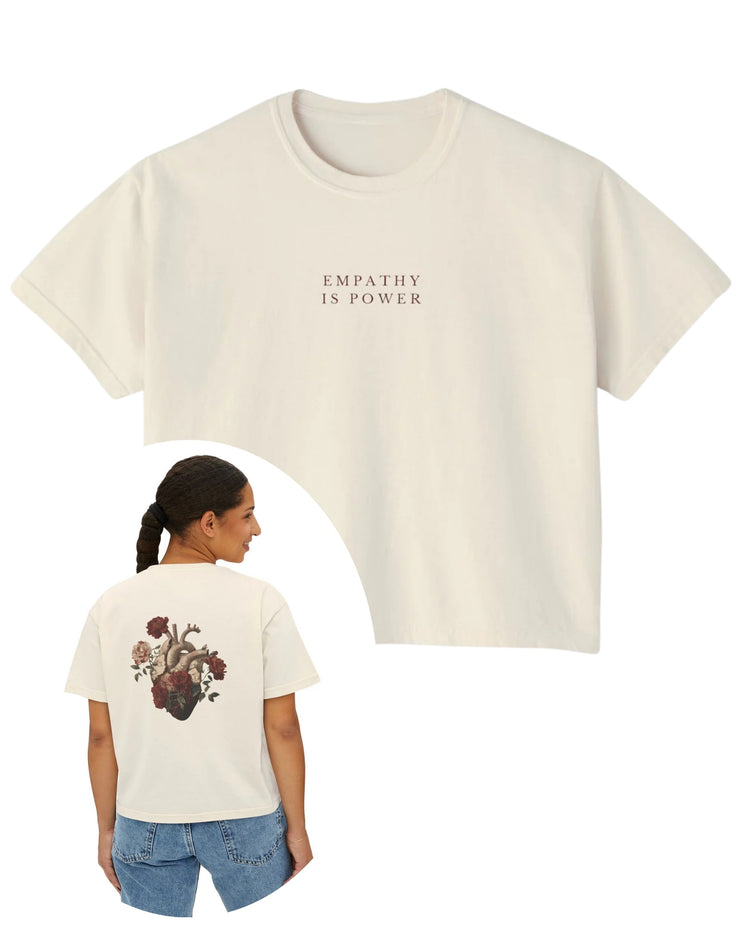 Empathy is Power Boxy Tee