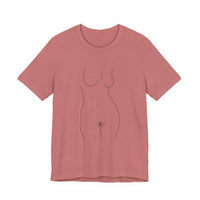 Nude Outline Graphic Tee
