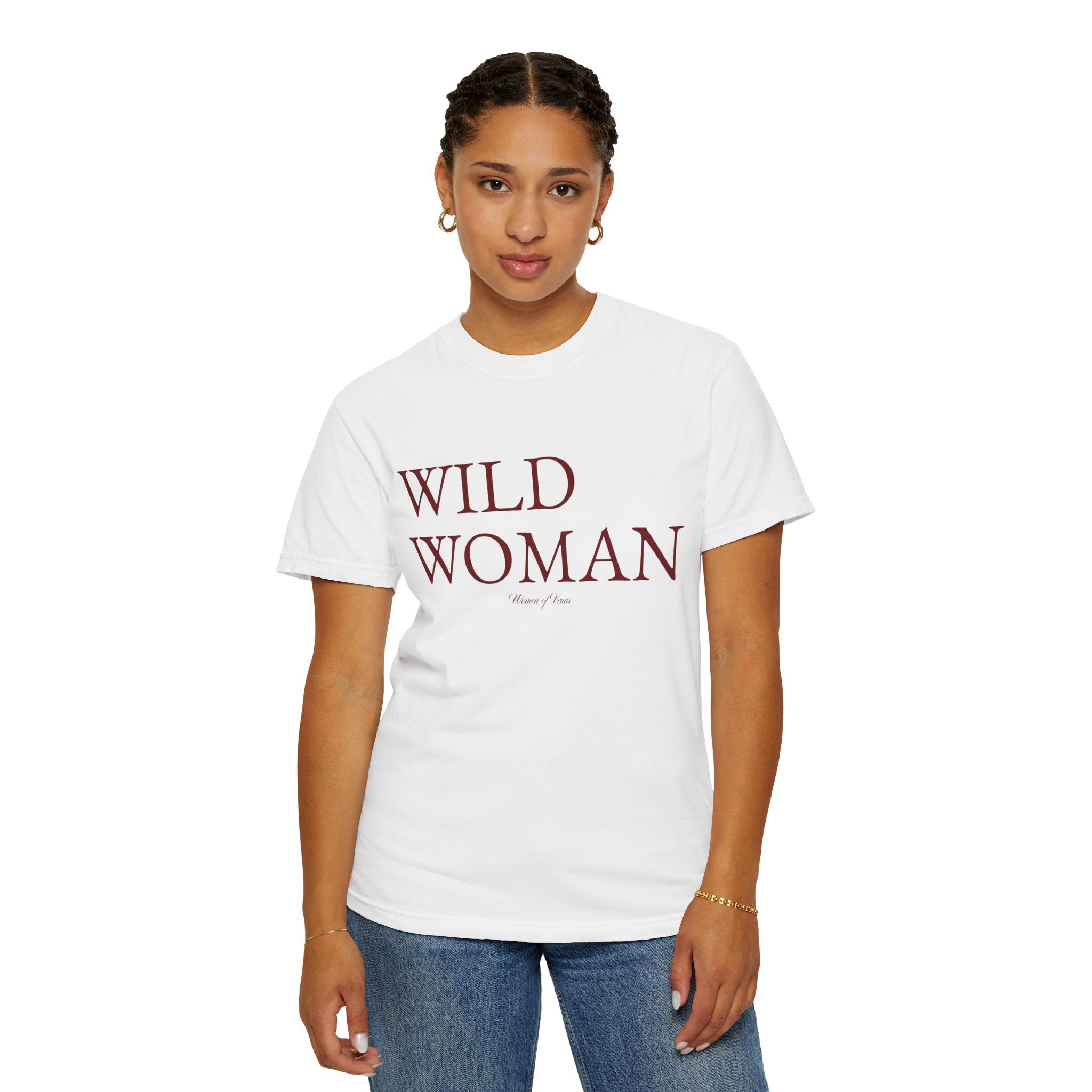 Wild Woman T-Shirt – Feminine Freedom Graphic Tee