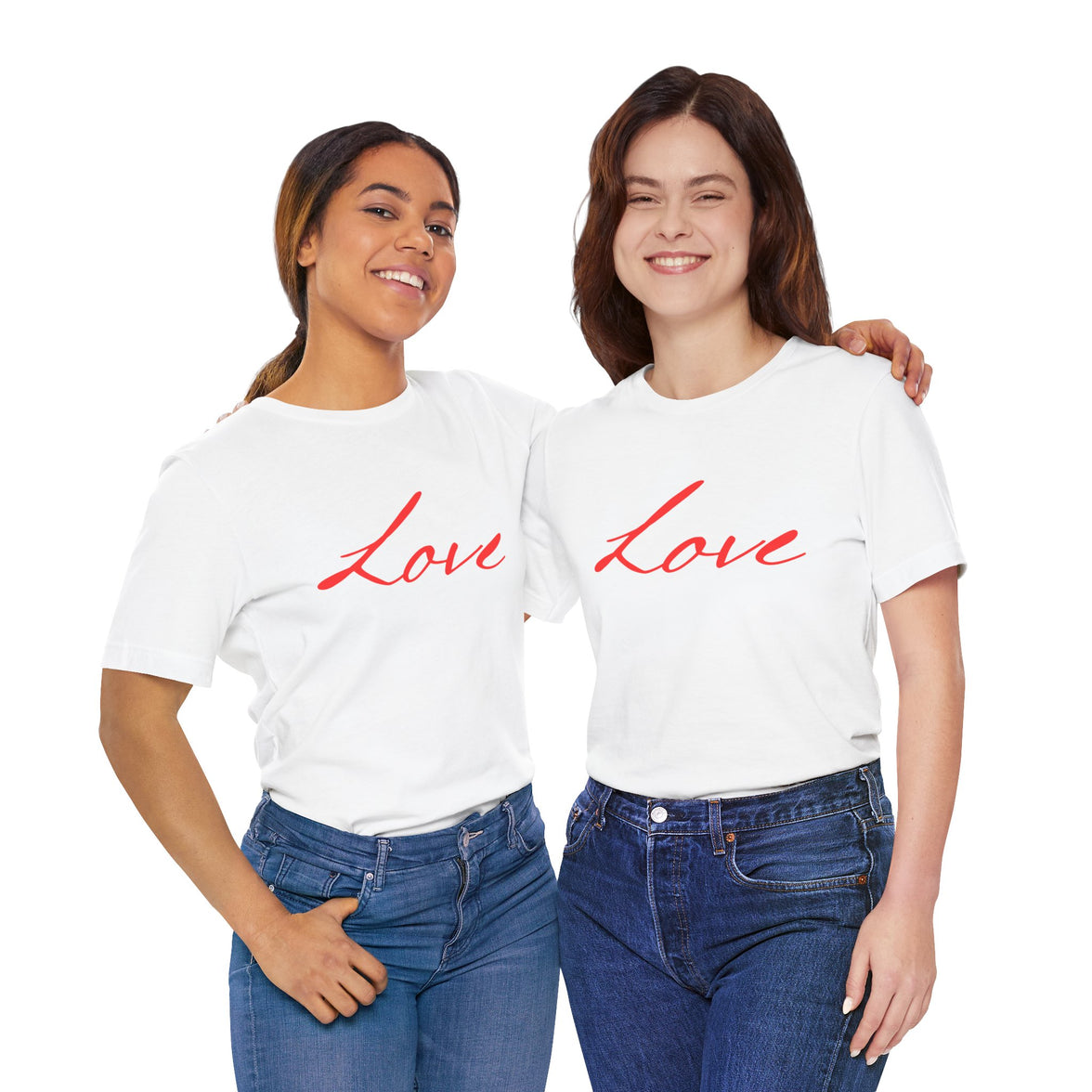 Printed Love Tee
