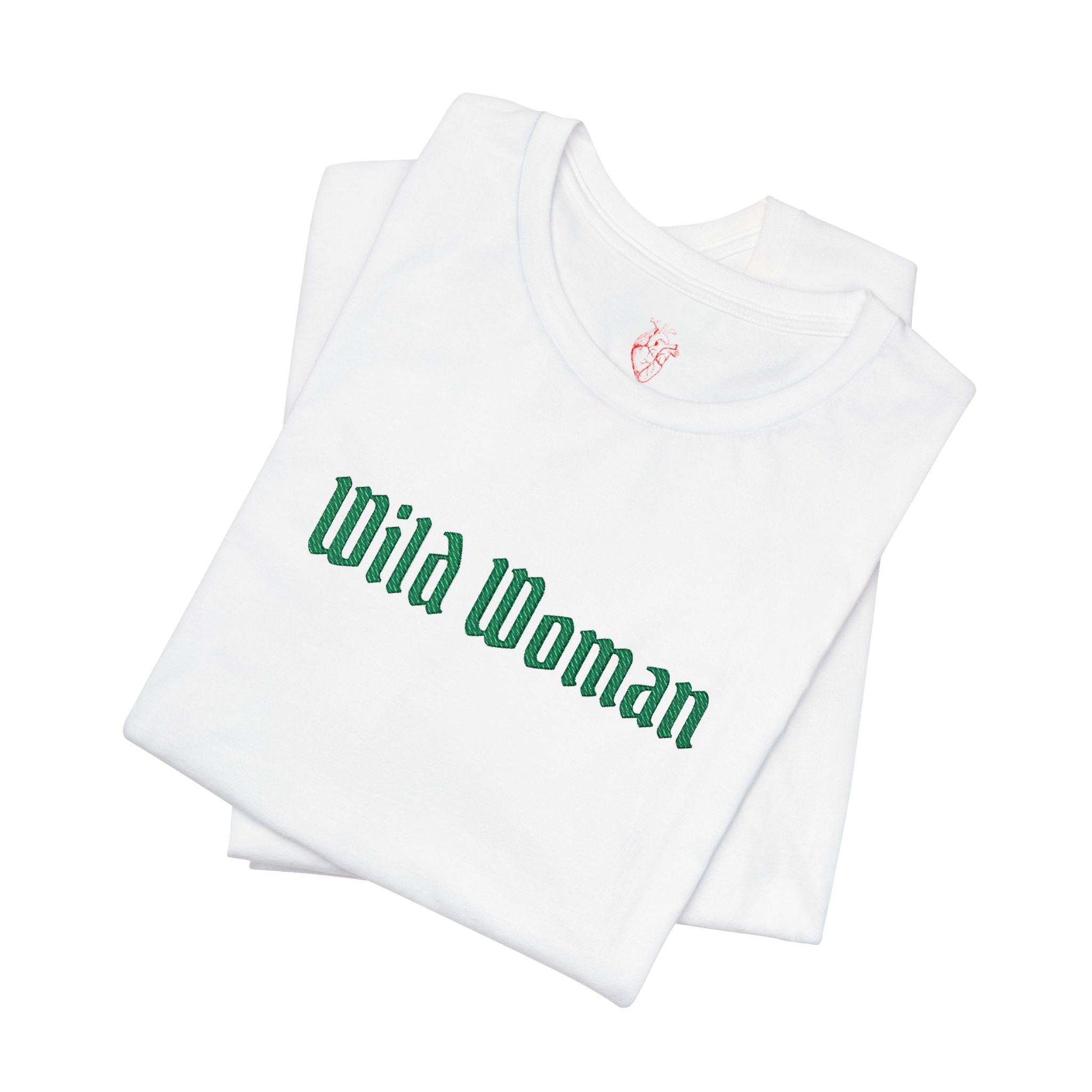 Embroidered Wild Woman Tee