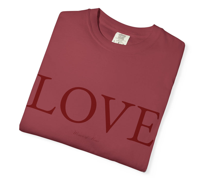 LOVE Tee | Minimalist Statement T-Shirt Celebrating Love