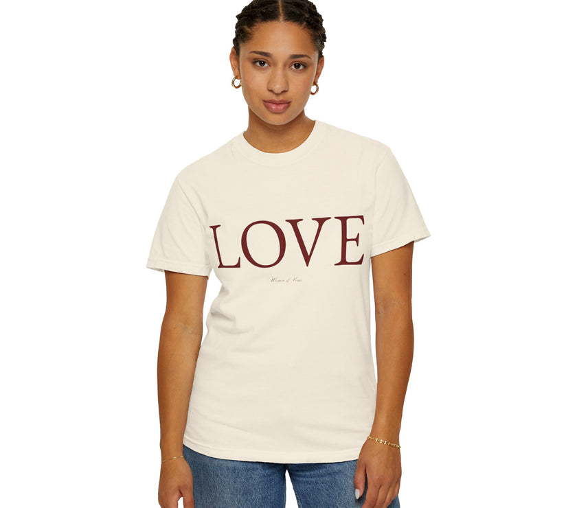 LOVE Tee | Minimalist Statement T-Shirt Celebrating Love