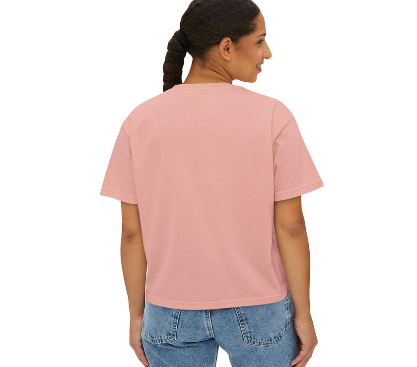 Stay Soft Women's cropped Boxy Tee