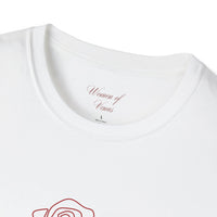 Minimalist Rose T-Shirt – Feminine Botanical Graphic Tee