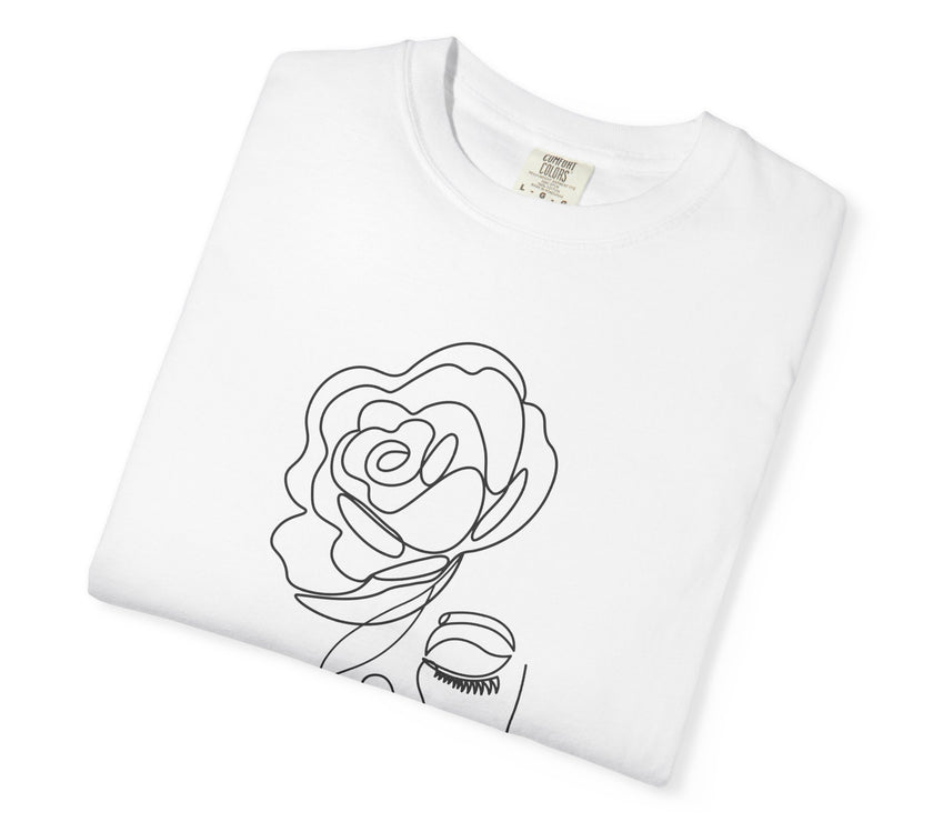 The Queen Tee – Line Art T-Shirt Celebrating the Black Woman