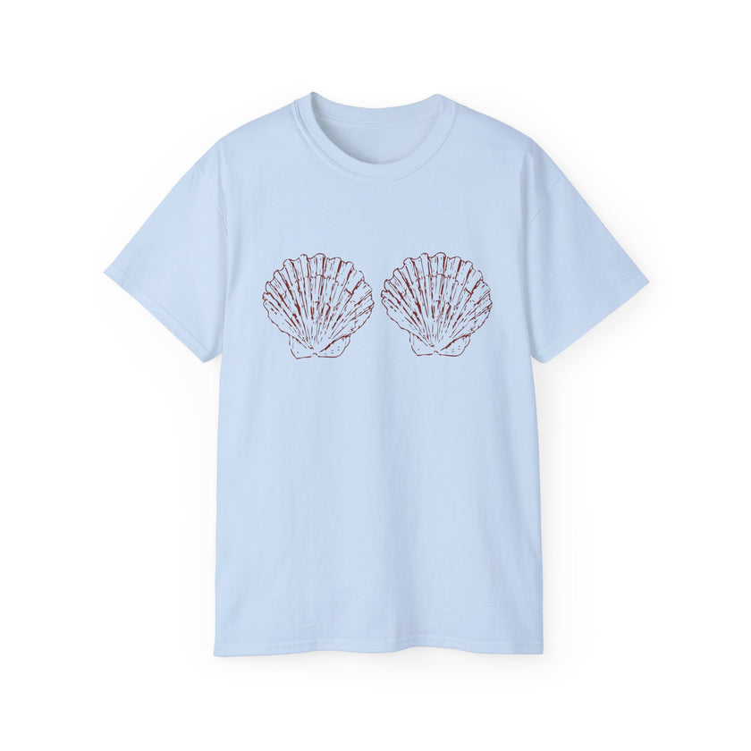 Unisex Cotton Tee - Aphrodite Divine Feminine Shell