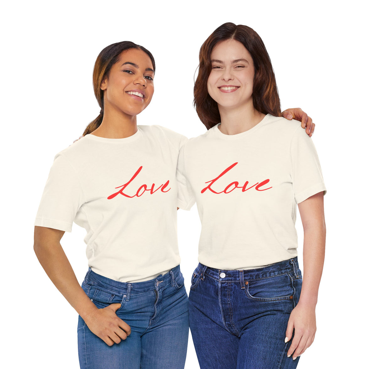 Printed Love Tee