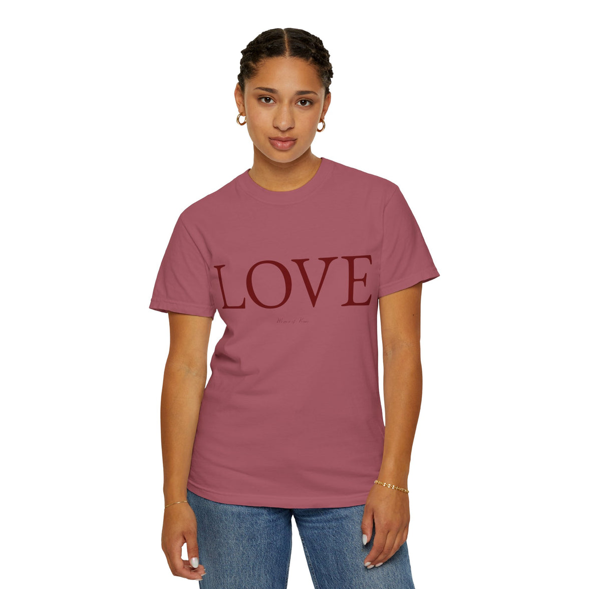 LOVE Tee | Minimalist Statement T-Shirt Celebrating Love